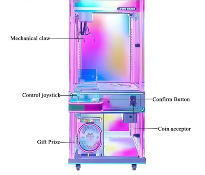 Japanese Arcade Vending Machine - Игрушечный кран с заводским питанием, аркадный