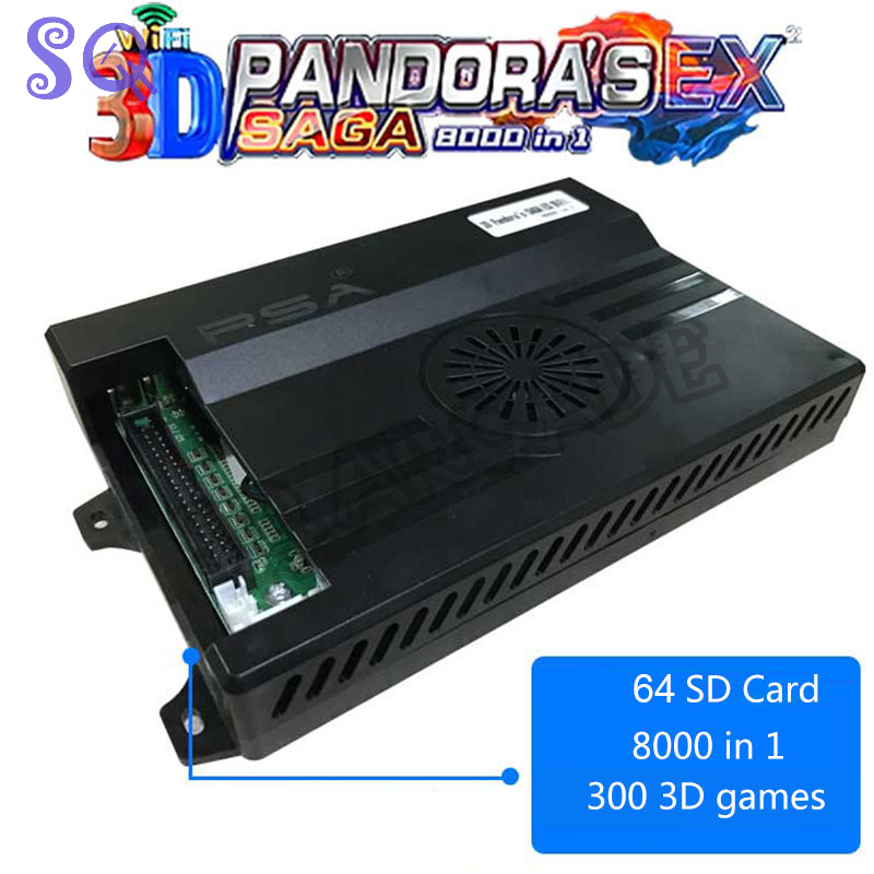 Arcade Game Cabinet - Аркадная игра Pandora Сага Box EX2