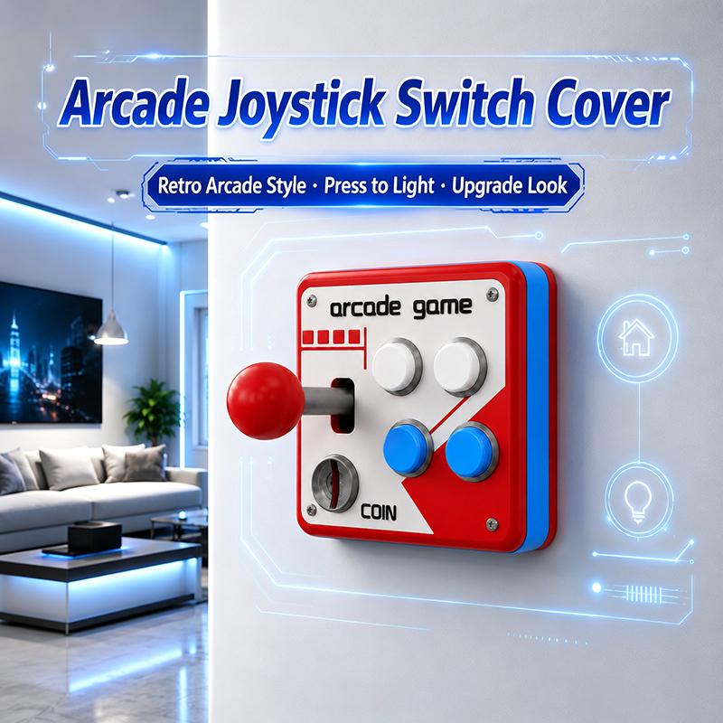 Arcade Game Jackpot - 3D-панель для печати, розетка, элемент управления,
