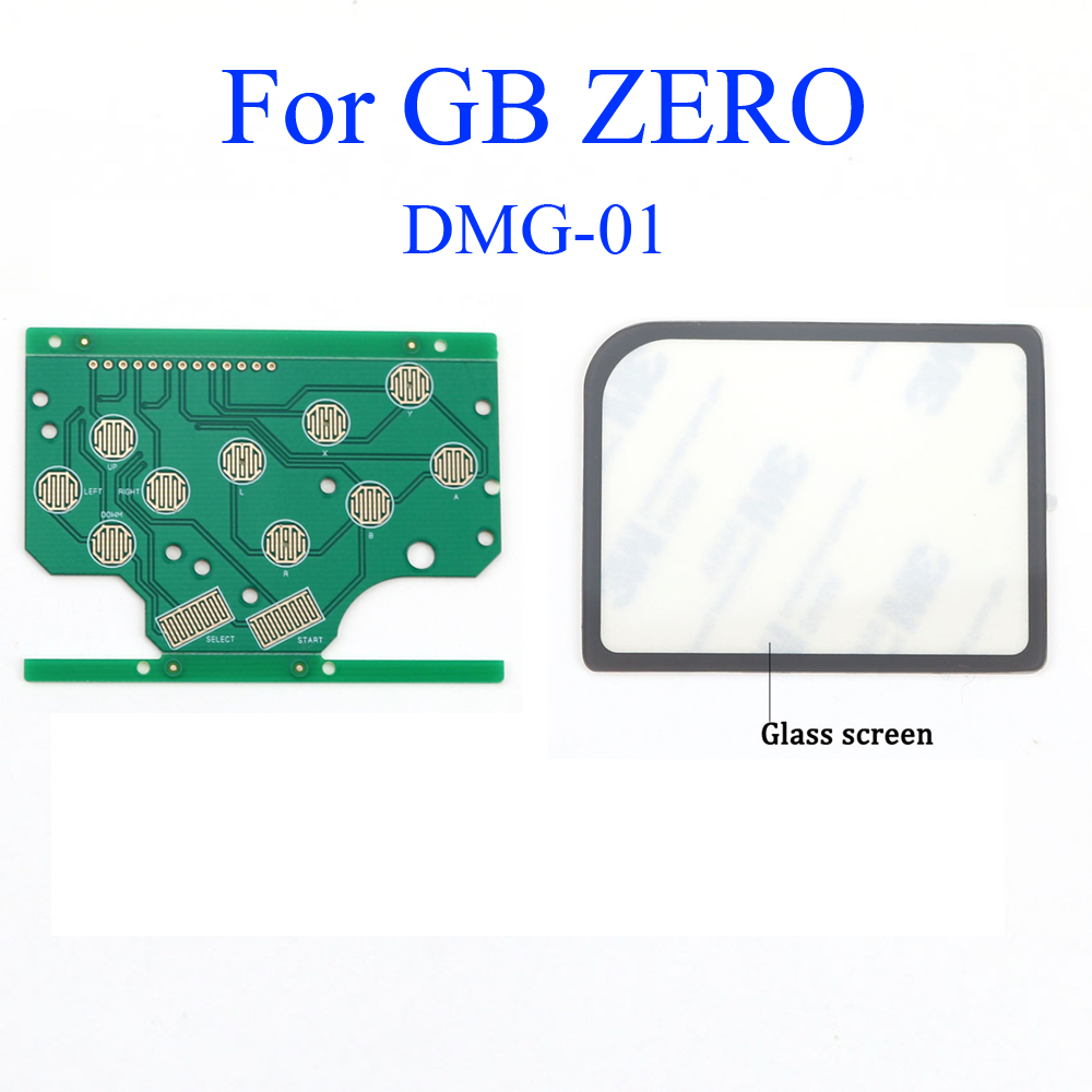 Arcade Button Pcb - Комплект: стеклянная панель, кнопки, плата PCB