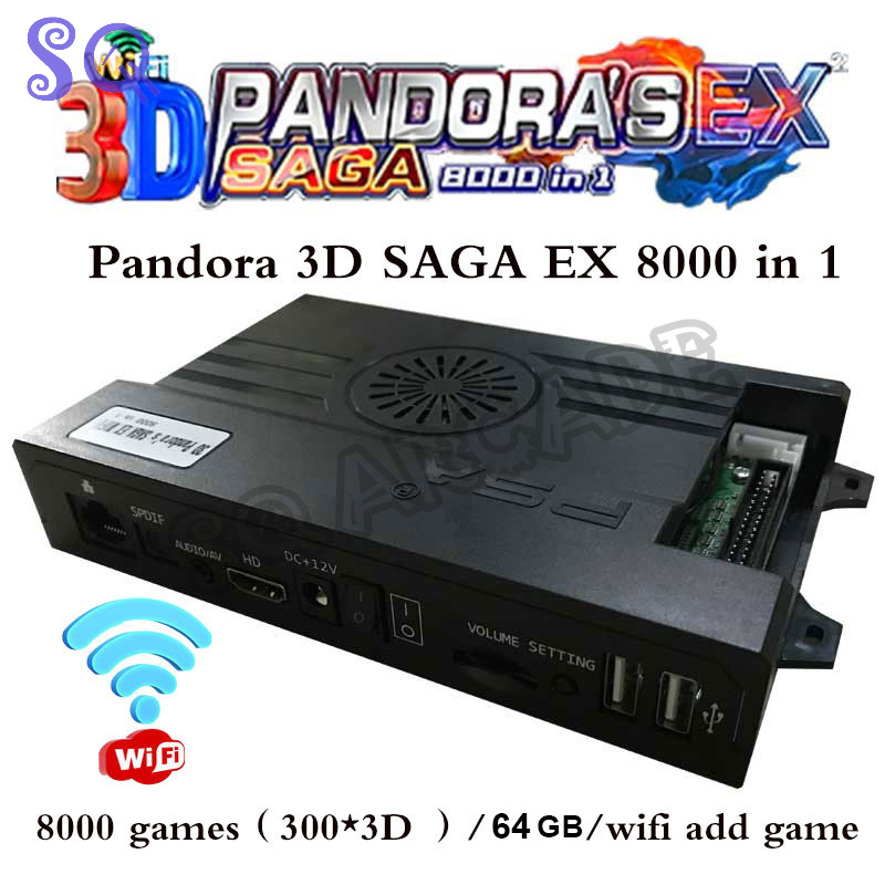 Аркадная игра Pandora Сага Box – обзор и цена Arcade Game Cabinet